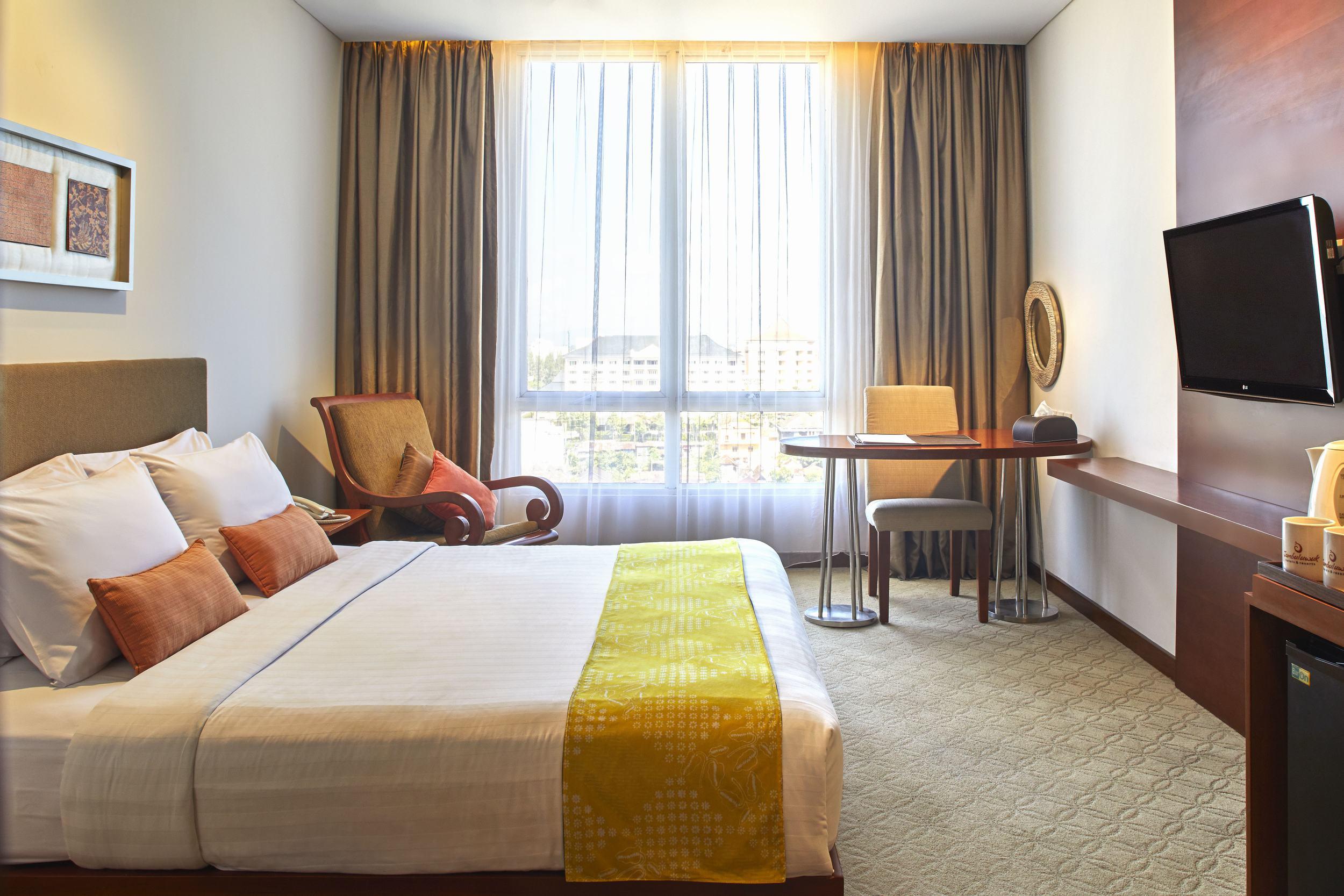 فندق جامبولوك ماليوبورو يوجياكارتا يوغياكارتا المظهر الخارجي الصورة A typical room at the hotel