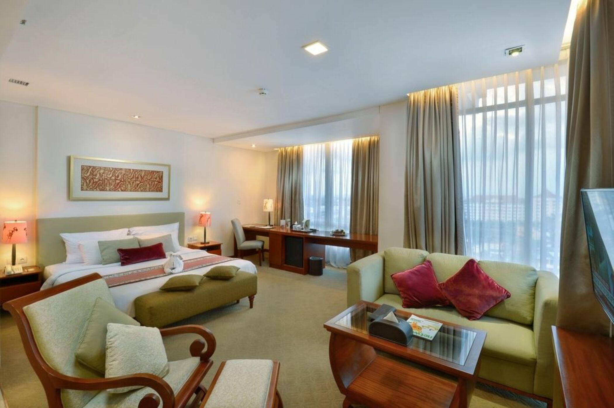 فندق جامبولوك ماليوبورو يوجياكارتا يوغياكارتا المظهر الخارجي الصورة A suite at the hotel