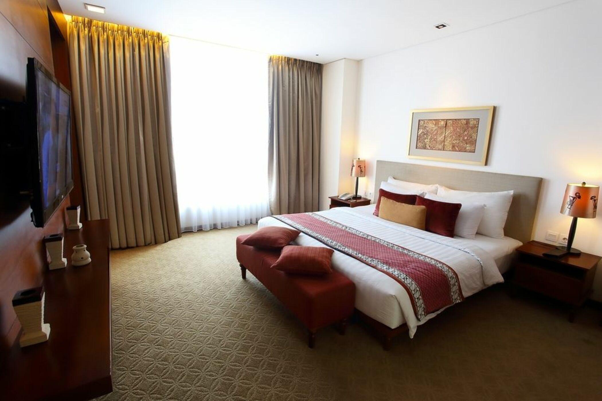 فندق جامبولوك ماليوبورو يوجياكارتا يوغياكارتا المظهر الخارجي الصورة A bedroom at the hotel