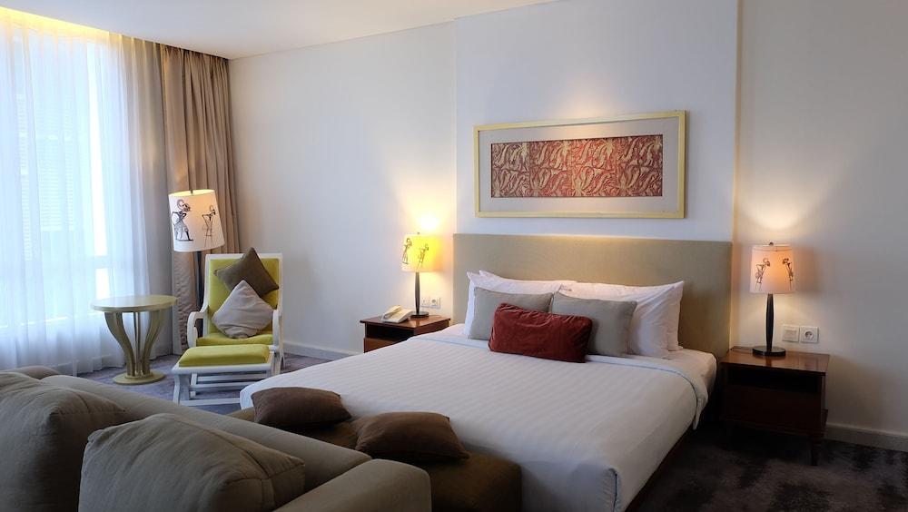 فندق جامبولوك ماليوبورو يوجياكارتا يوغياكارتا المظهر الخارجي الصورة A bedroom at the hotel